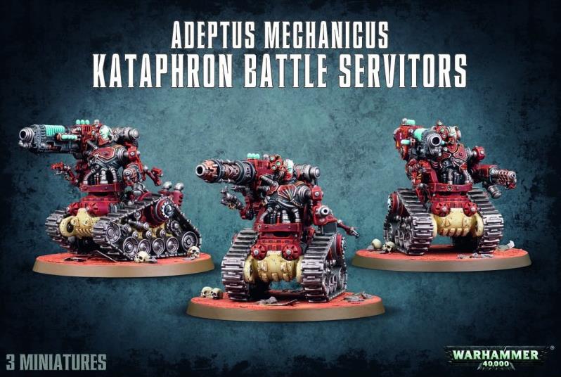 Adeptus Mechanicus Kataphron Battle Servitors