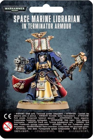 Space Marine Librarian in Terminator Armour Space Marine Librarian in Terminator Armour