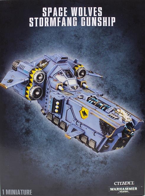 Space Wolves Stormfang Gunship