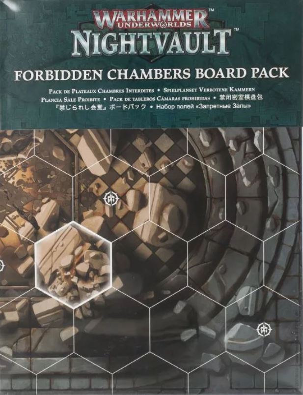 Warhammer Underworlds: Nightvault Forbidden Chambers Board Pack Warhammer Underworlds: Nightvault Forbidden Chambers Board Pack