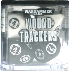 Warhammer 40,000 Wound Trackers Black/White Warhammer 40,000 Wound Trackers Black/White