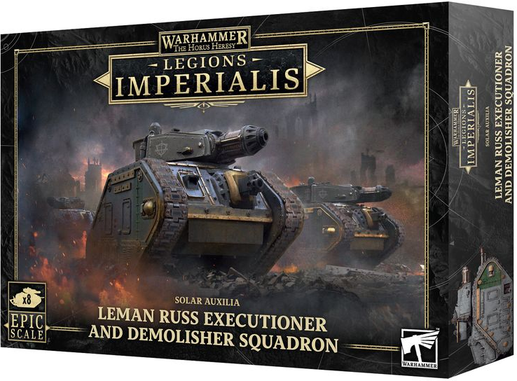 Legions Imperialis: Leman Russ Executioner and Demolisher Squadron