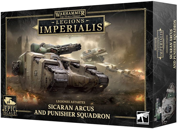 Legions Imperialis: Sicaran Arcus and Punisher Squadron