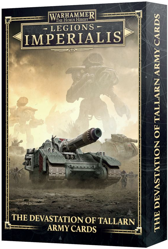 Legions Imperialis: The Devastation of Tallarn Army Cards