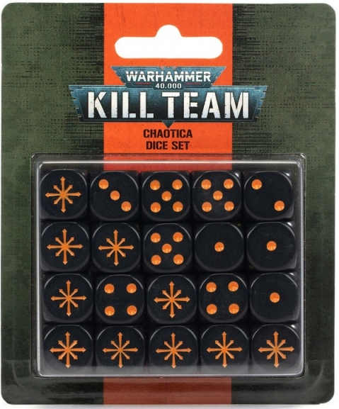 Kill Team: Chaotica Dice Set Kill Team: Chaotica Dice Set