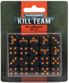 Kill Team: Ork Kommandos Dice Set Kill Team: Ork Kommandos Dice Set