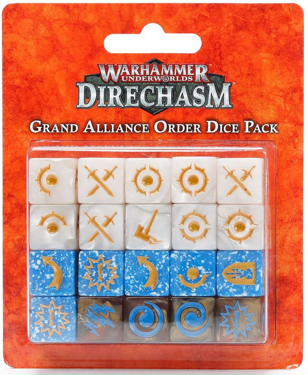 Warhammer Underworlds: Grand Alliance Order Dice Pack Warhammer Underworlds: Grand Alliance Order Dice Pack