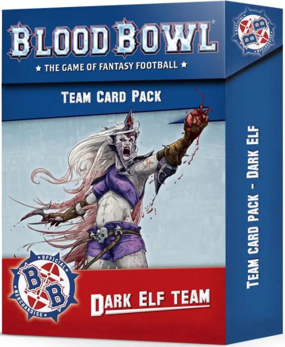 Blood Bowl Dark Elf Team Card Pack