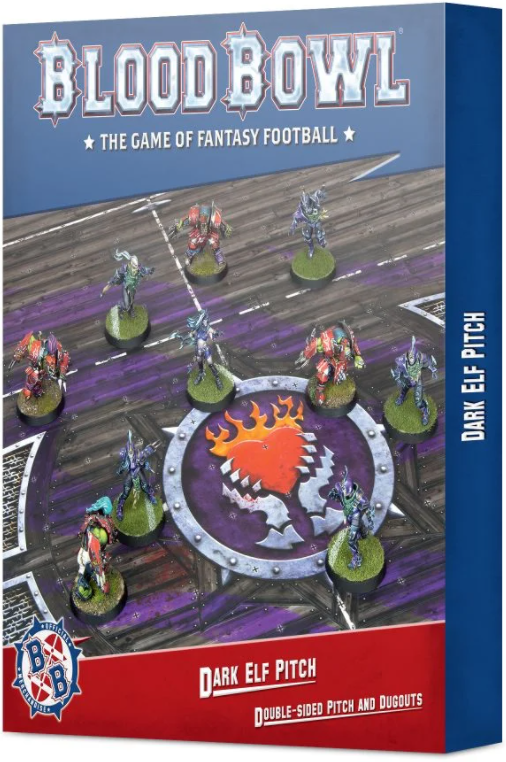 Dark Elf Team – Double-sided Pitch and Dugouts Set Dark Elf Team – Double-sided Pitch and Dugouts Set