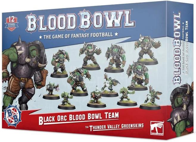 Black Orc Blood Bowl Team: The Thunder Valley Greenskins Black Orc Blood Bowl Team: The Thunder Valley Greenskins
