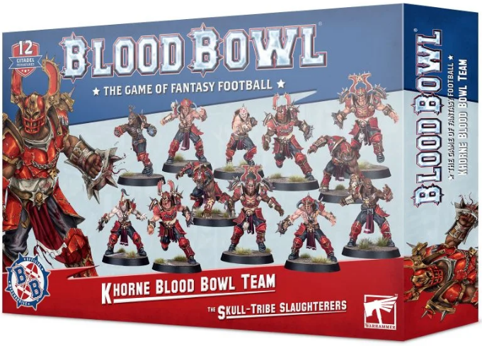 Khorne Blood Bowl Team: The Skull-tribe Slaughterers