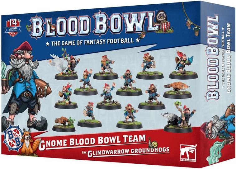 Gnome Blood Bowl Team: The Glimdwarrow Groundhogs