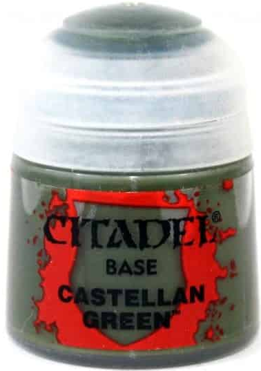Citadel Base Paint: Castellan Green (12ml)