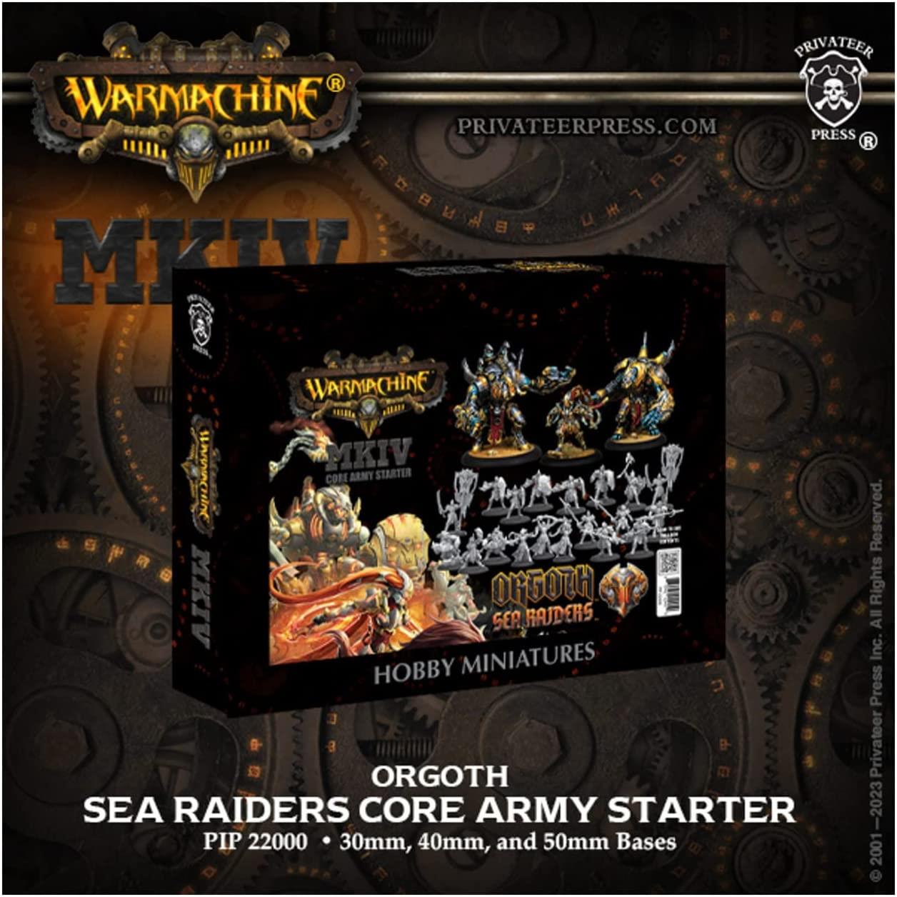 Warmachine: Orgoth Sea Raiders Core Army Starter
