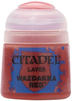 Citadel Layer Paint: Wazdakka Red (12ml)