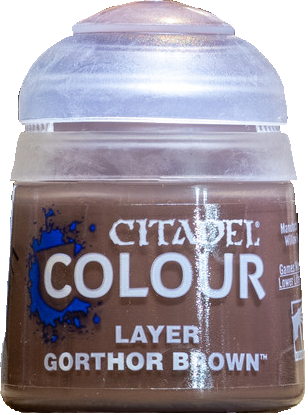 Citadel Layer Paint: Gorthor Brown (12ml)