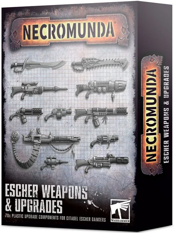 Escher Weapons & Upgrades