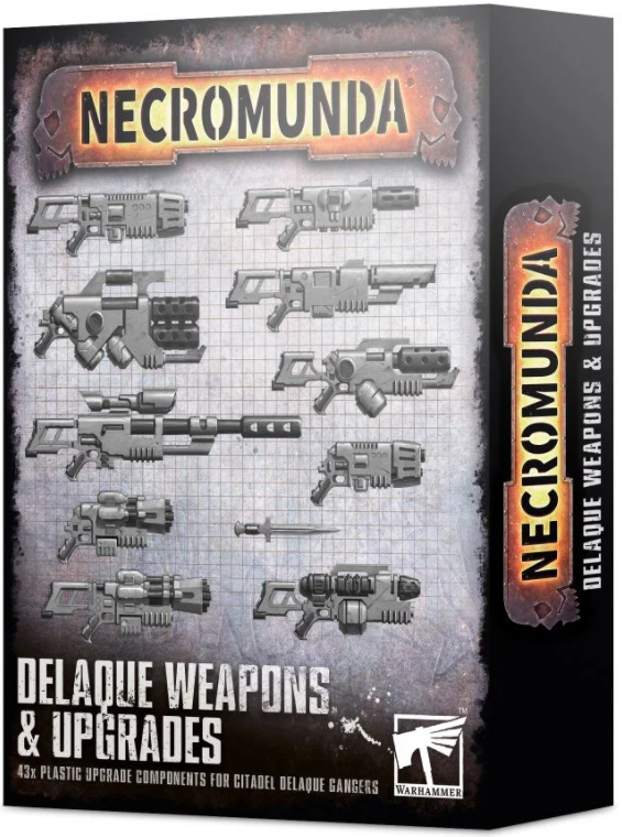 Delaque Weapons & Upgrades Delaque Weapons & Upgrades