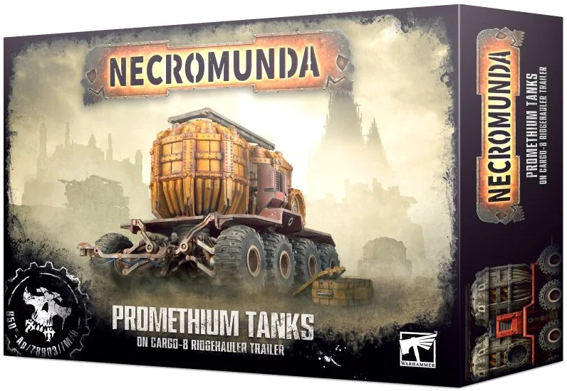 Promethium Tanks on Cargo-8 Ridgehauler Trailer Promethium Tanks on Cargo-8 Ridgehauler Trailer