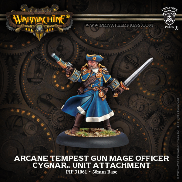 31061 Arcane Tempest Gun Mage Officer