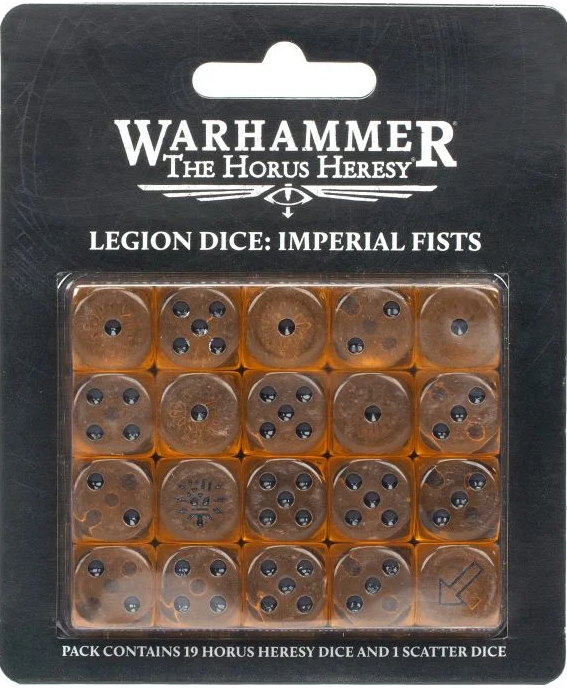 Legion Dice - Imperial Fists Legion Dice - Imperial Fists