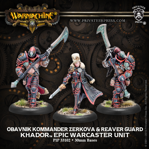 33102 Obavnik Kommander Zerkova and Reaver Guard