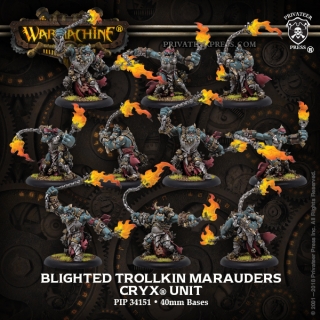 34151 Blighted Trollkin Marauders