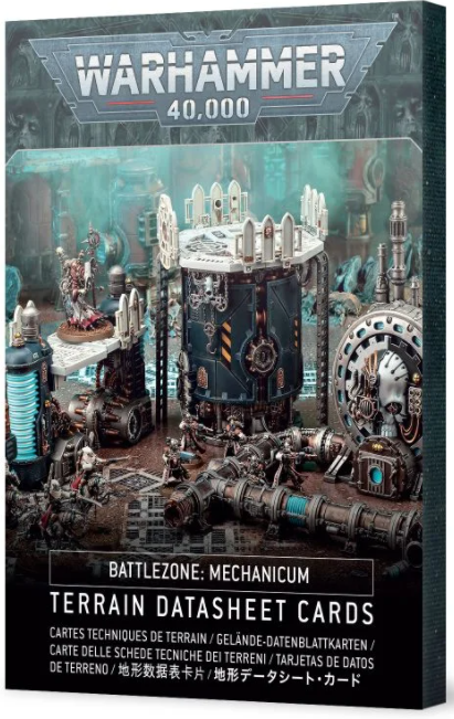Battlezone: Mechanicum – Terrain Datasheet Cards