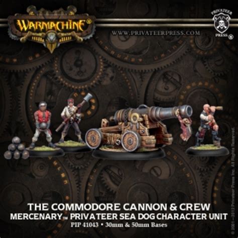 41043 The Commodore Cannon and Crew