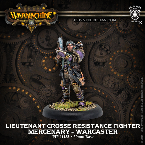 41135 Lieutenant Crosse, Resistance Fighter