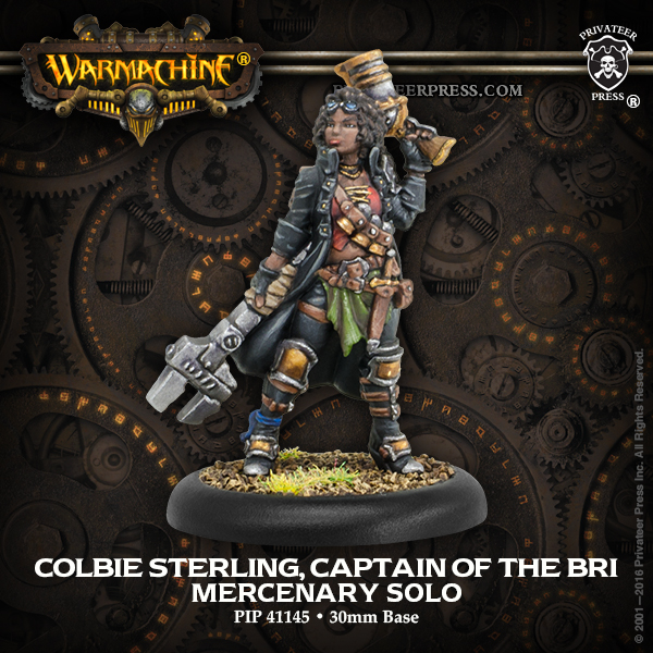 41145 Colbie Sterling, Captain of the BRI (Variant)