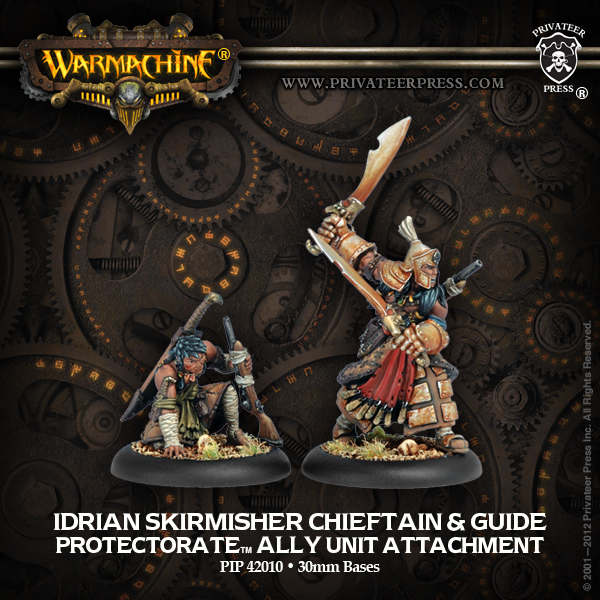 42010 Idrian Skirmisher Chieftain and Guide
