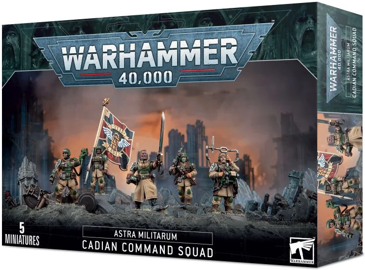 Cadian Command Squad