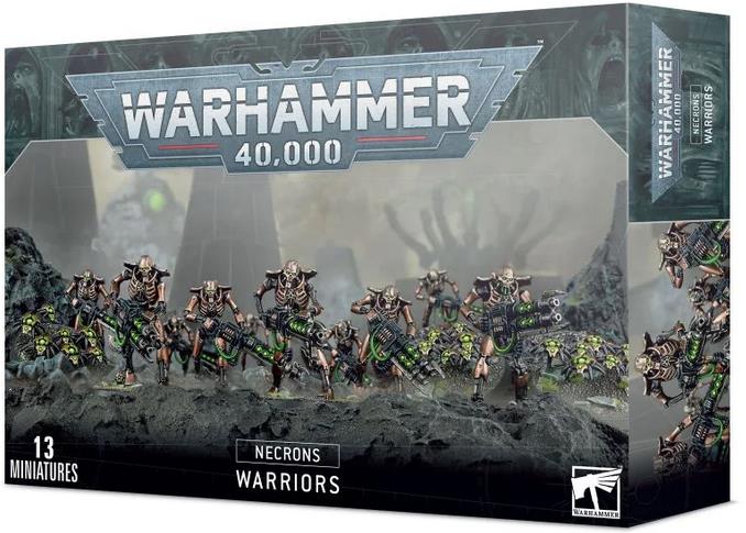Necron Warriors with Canoptek Scarabs