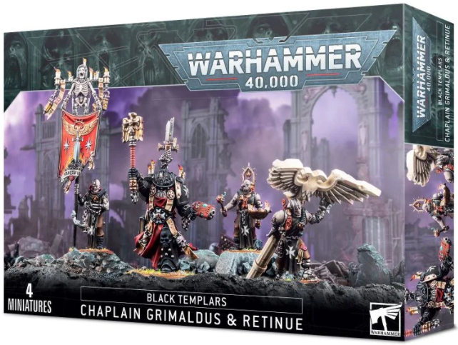 Chaplain Grimaldus & Retinue