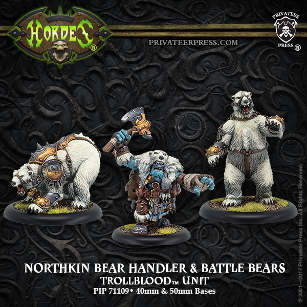 71109 Northkin Bear Handler and Battle Bears