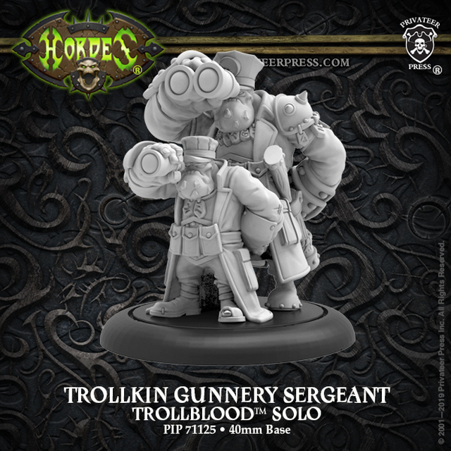 71125 Trollkin Gunnery Sergeant