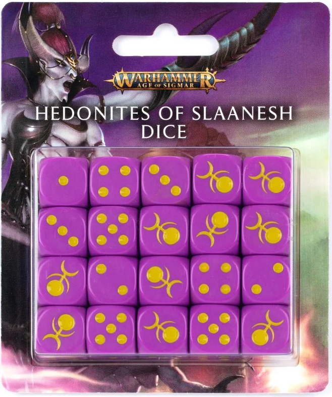 Hedonites of Slaanesh Dice Set Hedonites of Slaanesh Dice Set