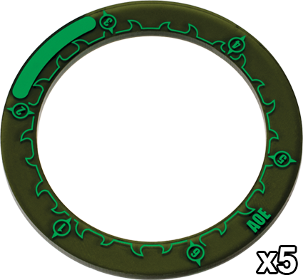 91086 Hordes 3" Area of Effect Ring Markers 91086 Hordes 3" Area of Effect Ring Markers