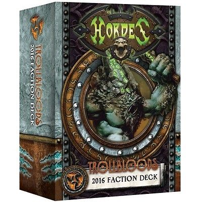 91110 Trollbloods 2016 Faction Deck Mk 3