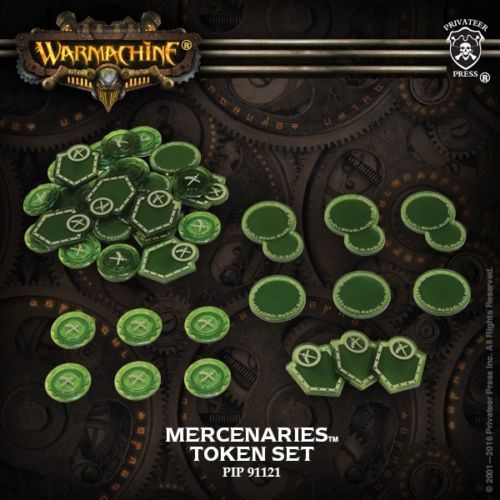 91121 Mercenaries Token Set Mk 3