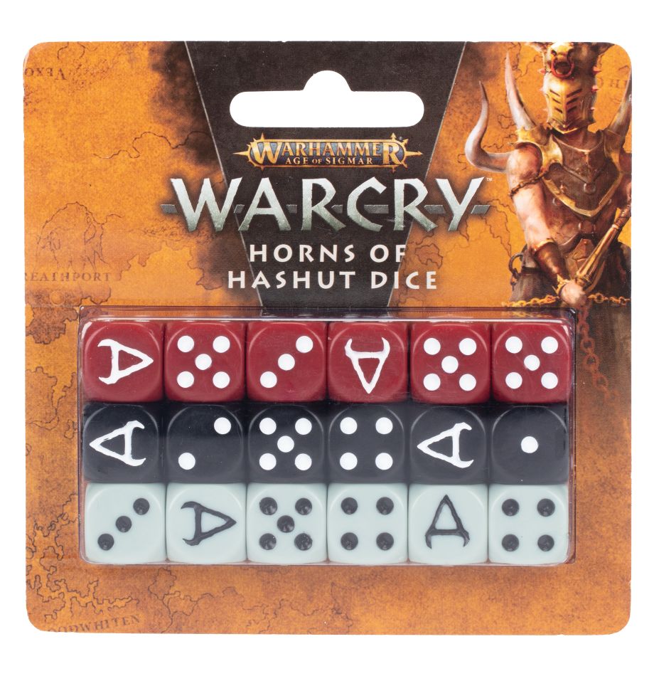 Horns of Hashut Dice Set Horns of Hashut Dice Set