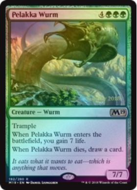 Pelakka Wurm - Core 2019 Prerelease Promo
