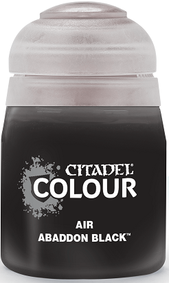 Citadel Air Paint: Abaddon Black (24ml)