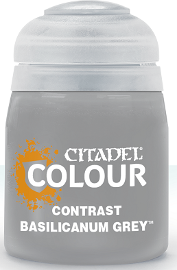 Contrast Basilicanum Grey Paint 18ml