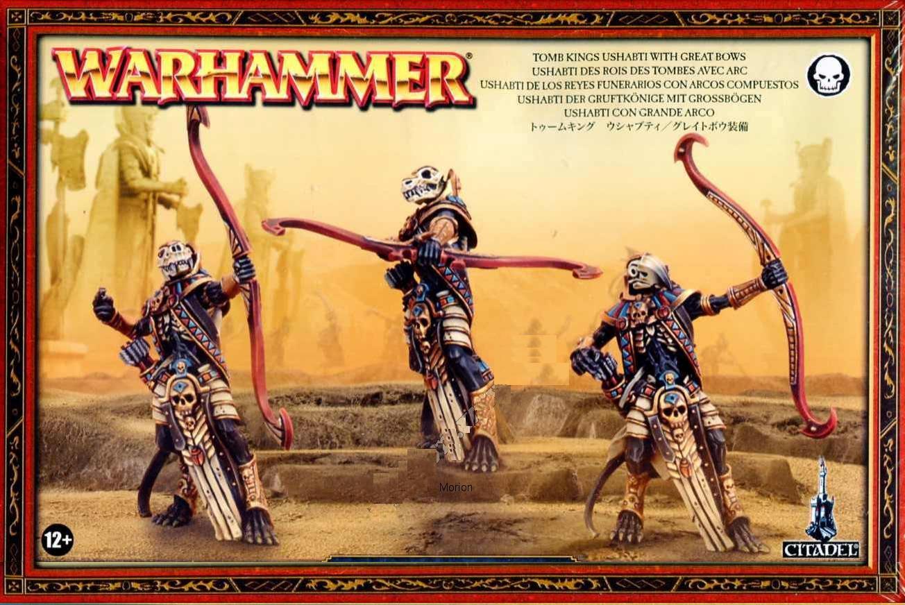 Tomb Kings Ushabti with Great Bows