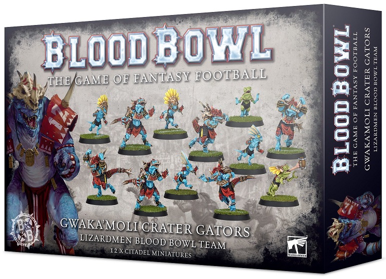 Gwaka'moli Crater Gators - Lizardmen Blood Bowl Team Gwaka'moli Crater Gators - Lizardmen Blood Bowl Team