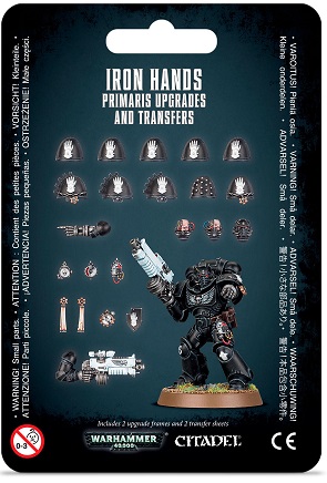 Iron Hands Primaris Upgrades and Transfers