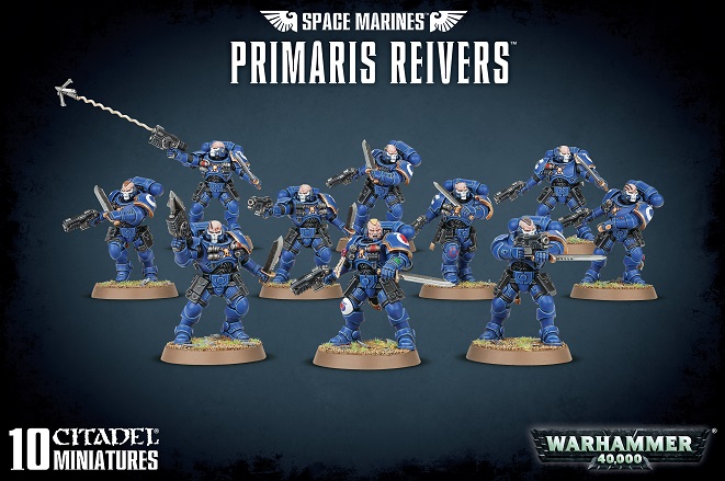 Space Marines Primaris Reivers