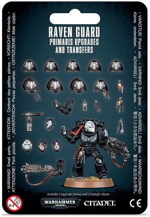 Raven Guard Primaris Upgrades and Transfers